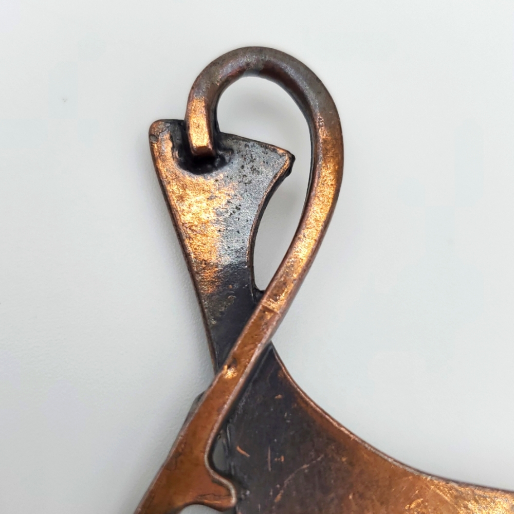 SUPER RARE HUGE Rebates Copper Pendent - Picture 12 of 13